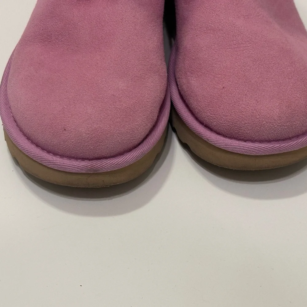 UGG Pink Shearling Winter Boots - Picture 5 of 6